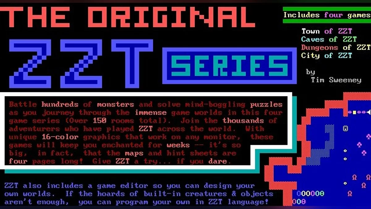 Скриншоты из ZZT / Картинка 12