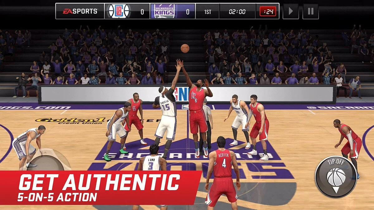 Скриншоты из NBA Live Mobile / Картинка 1
