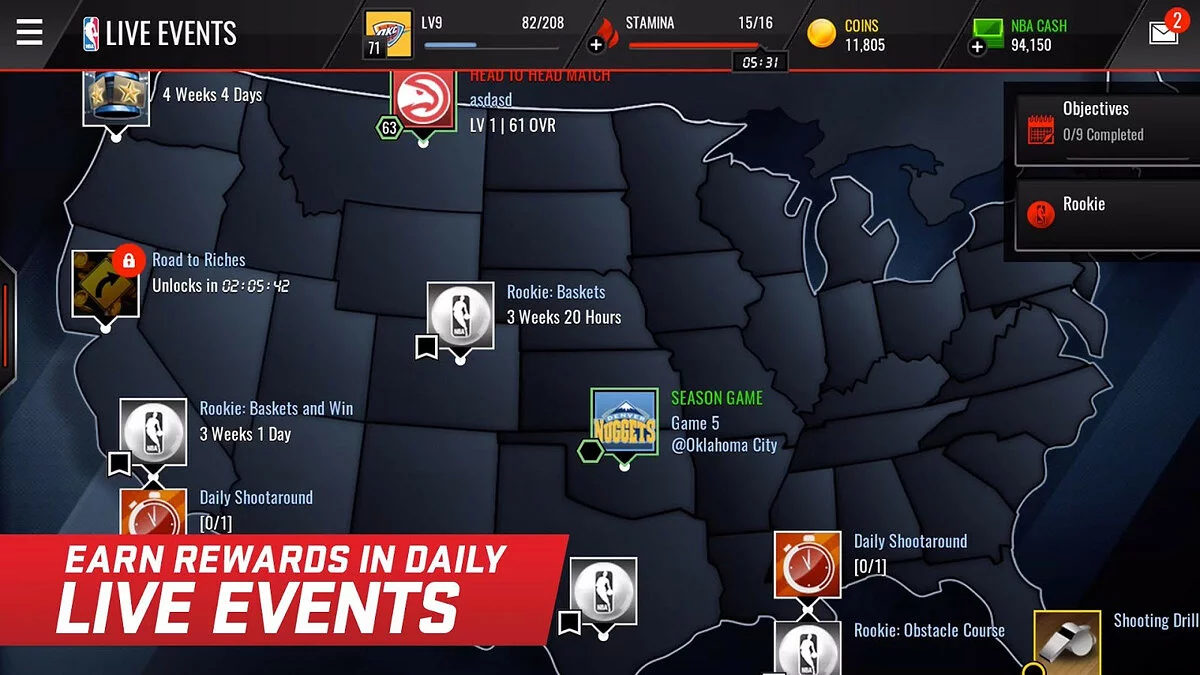 Скриншоты из NBA Live Mobile / Картинка 2