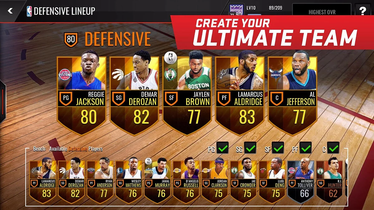Скриншоты из NBA Live Mobile / Картинка 3
