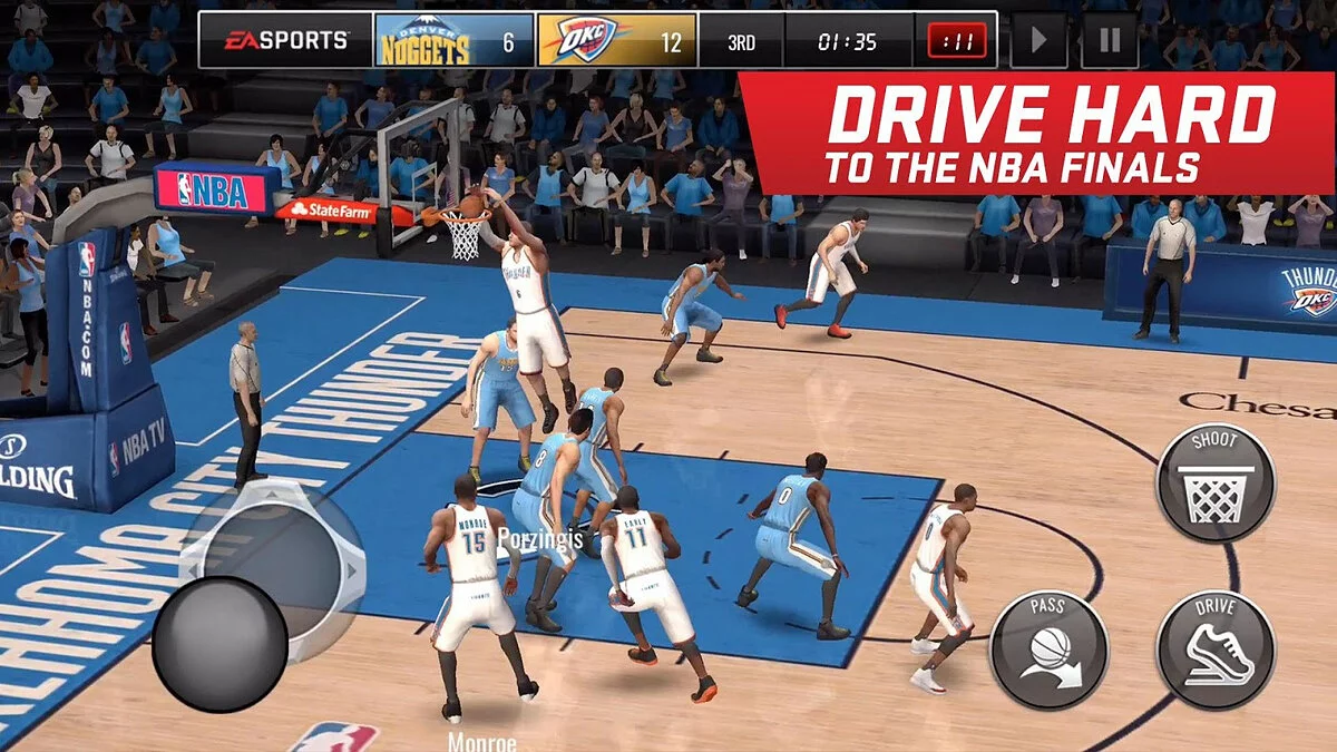 Скриншоты из NBA Live Mobile / Картинка 4