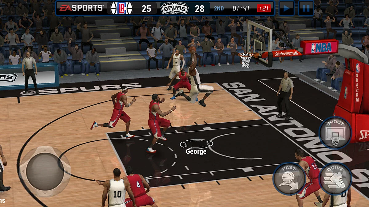 Скриншоты из NBA Live Mobile / Картинка 6