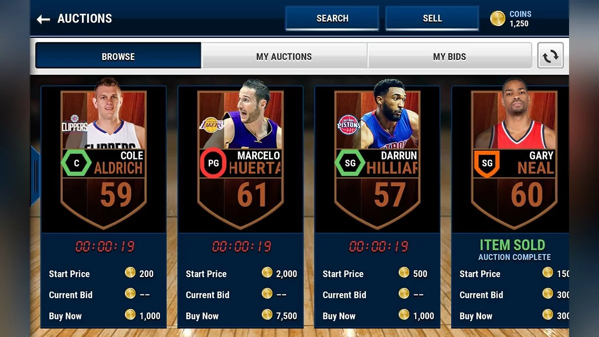 Скриншоты из NBA Live Mobile / Картинка 9