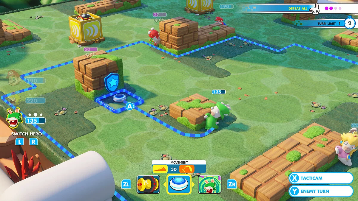 Скриншоты из Mario + Rabbids Kingdom Battle / Картинка 2