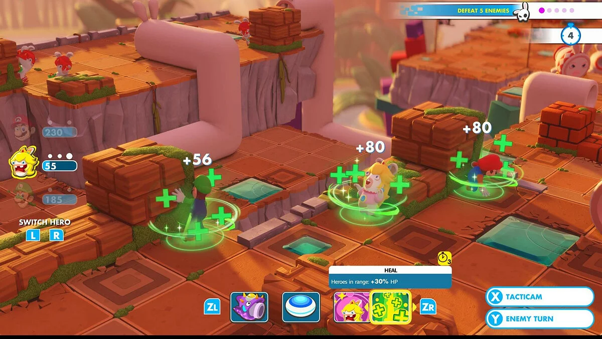 Скриншоты из Mario + Rabbids Kingdom Battle / Картинка 13