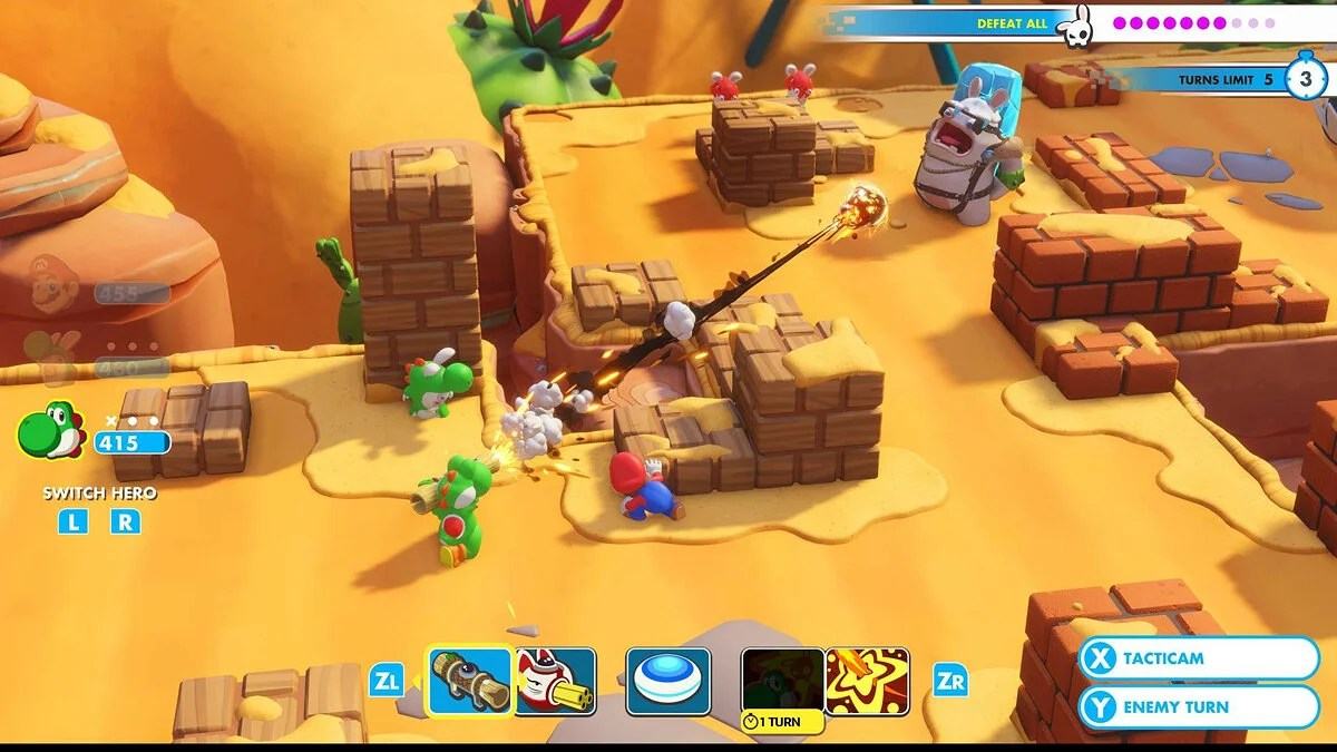 Скриншоты из Mario + Rabbids Kingdom Battle / Картинка 15