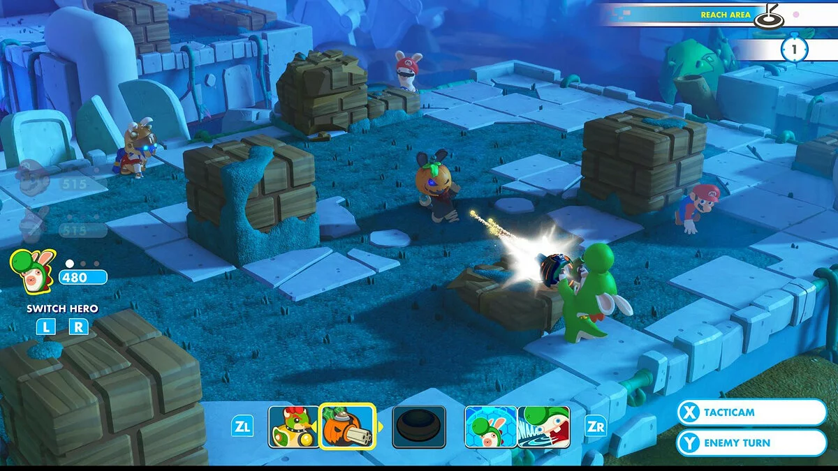 Скриншоты из Mario + Rabbids Kingdom Battle / Картинка 17