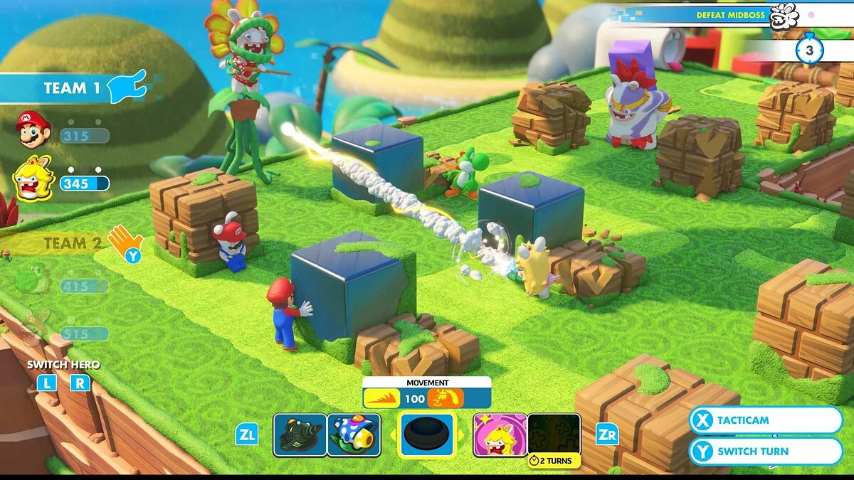 Скриншоты из Mario + Rabbids Kingdom Battle / Картинка 29