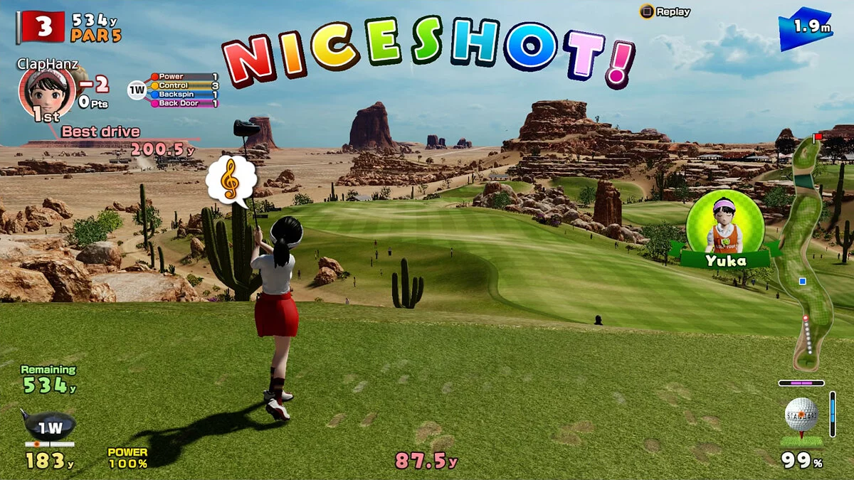 Скриншоты из Everybody's Golf / Картинка 13