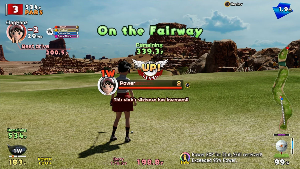 Скриншоты из Everybody's Golf / Картинка 14