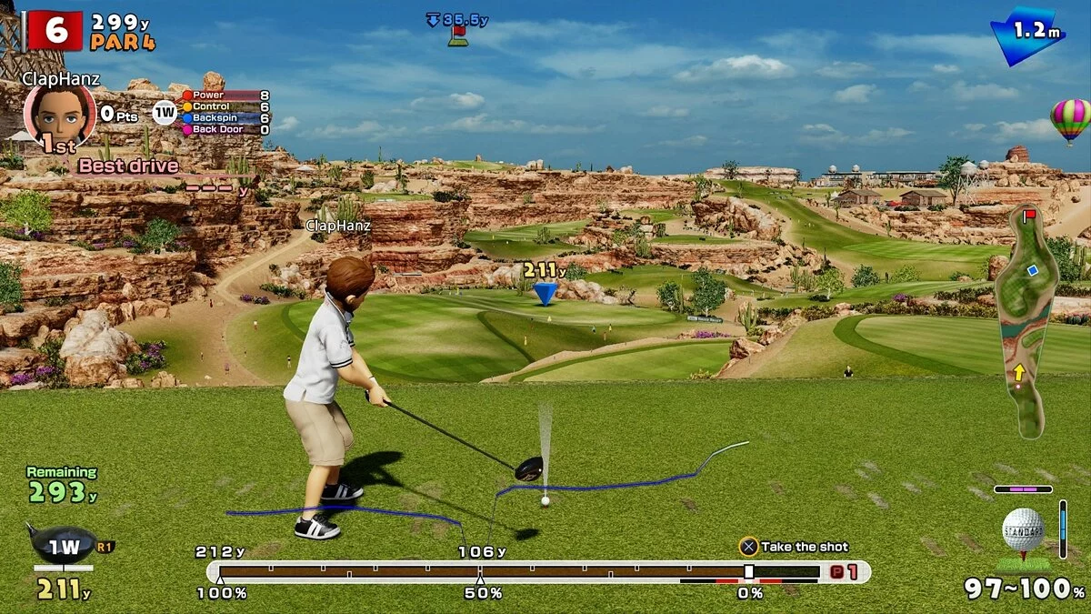 Скриншоты из Everybody's Golf / Картинка 30