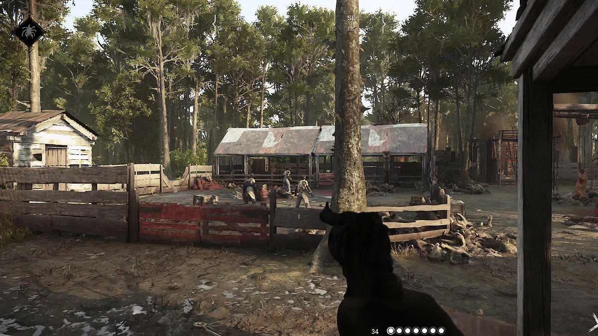 Скриншоты из Hunt: Showdown 1896 / Картинка 45