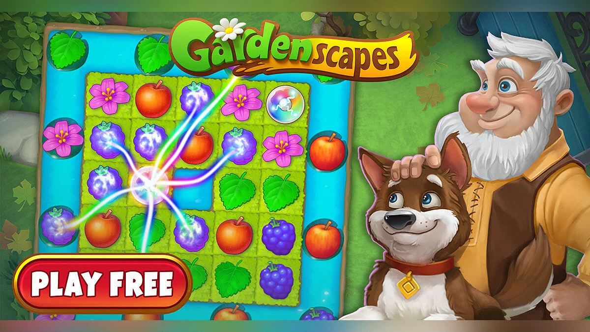 Скриншоты из Gardenscapes / Картинка 4