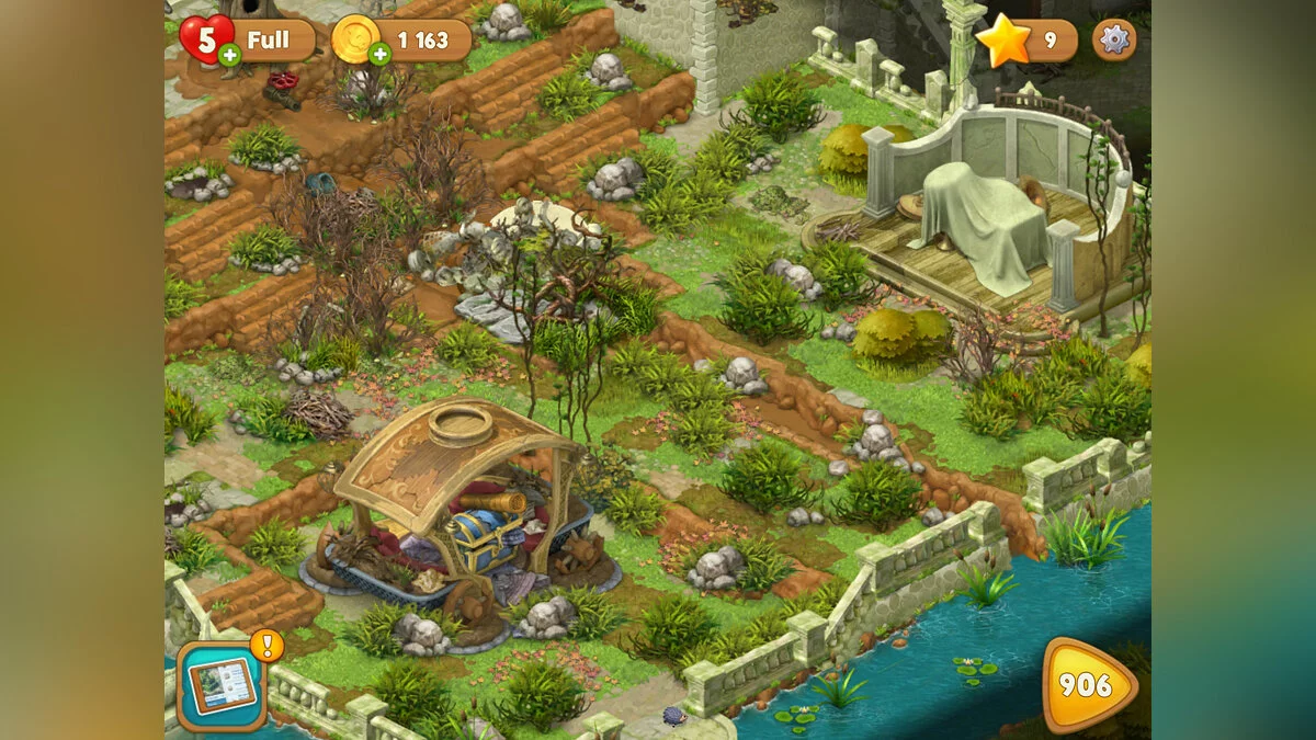 Скриншоты из Gardenscapes / Картинка 9