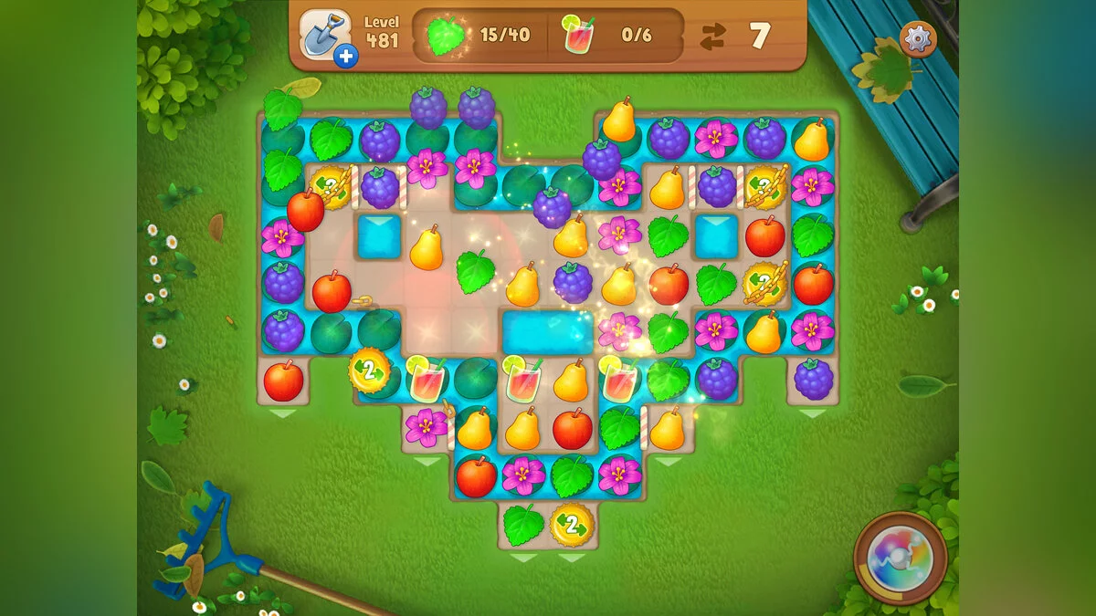 Скриншоты из Gardenscapes / Картинка 10