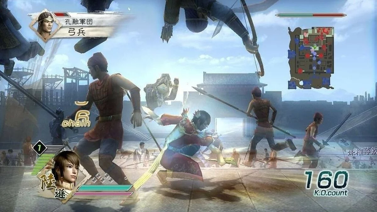 Скриншоты из Dynasty Warriors 6 / Картинка 143