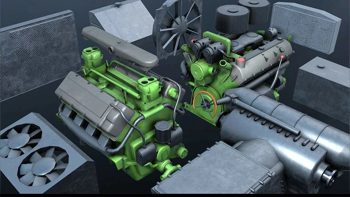 Скриншоты из Tank Mechanic Simulator / Картинка 8