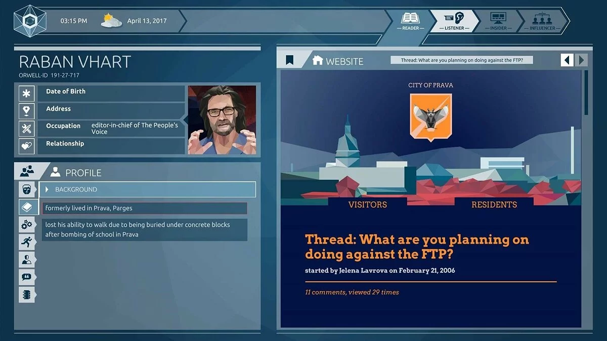Скриншоты из Orwell: Ignorance is Strength / Картинка 13