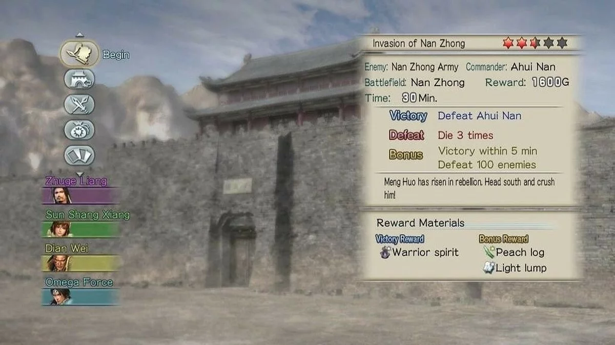 Скриншоты из Dynasty Warriors: Strikeforce / Картинка 234