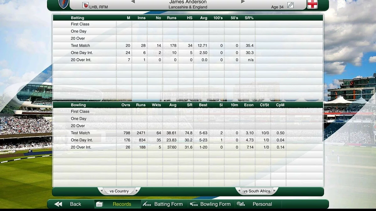 Скриншоты из Cricket Captain 2017 / Картинка 5