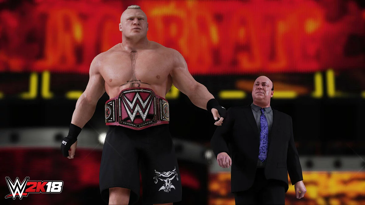 Скриншоты из WWE 2K18 / Картинка 4