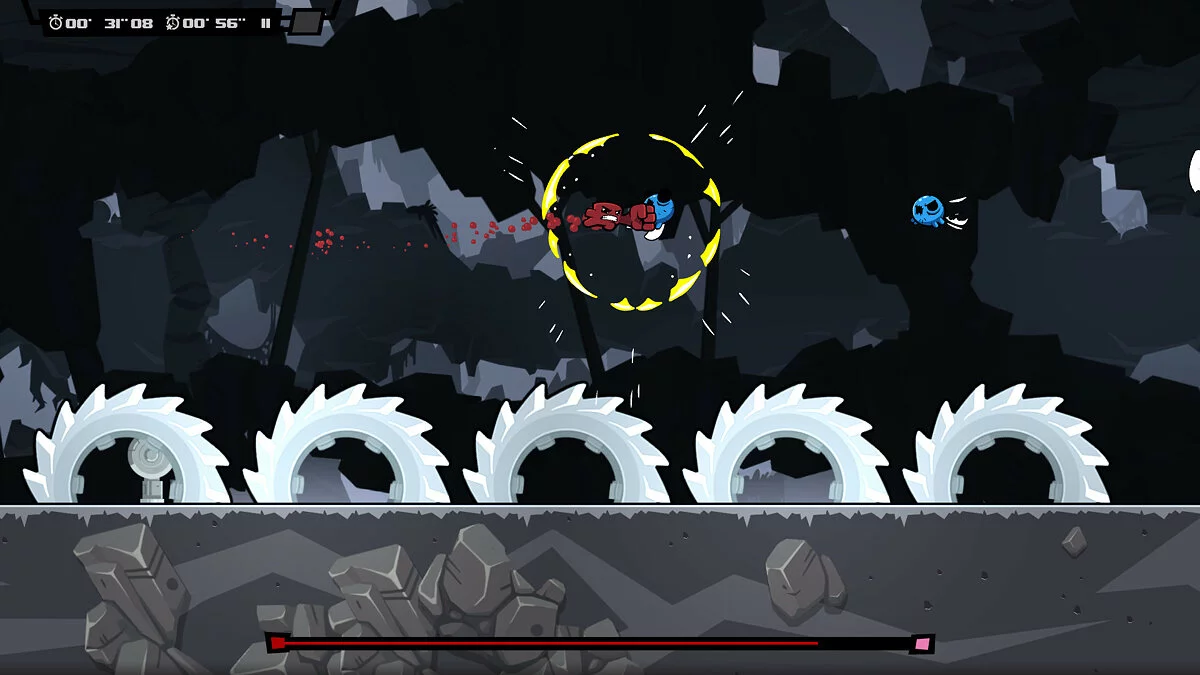 Скриншоты из Super Meat Boy Forever / Картинка 11
