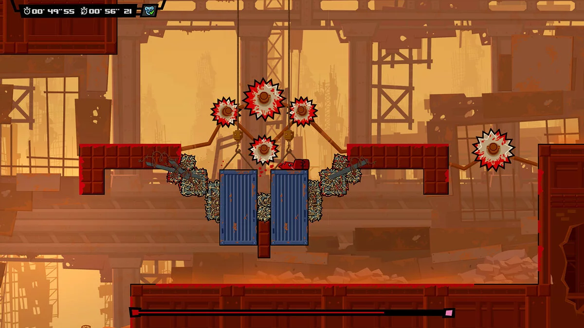 Скриншоты из Super Meat Boy Forever / Картинка 12
