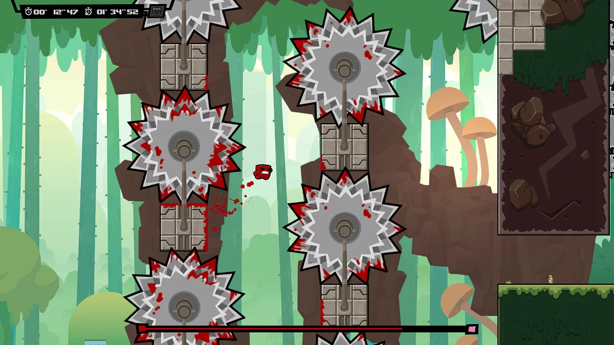 Скриншоты из Super Meat Boy Forever / Картинка 13