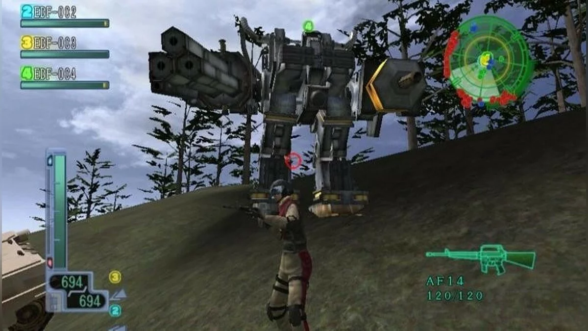 Скриншоты из Earth Defense Force 3: Portable / Картинка 17