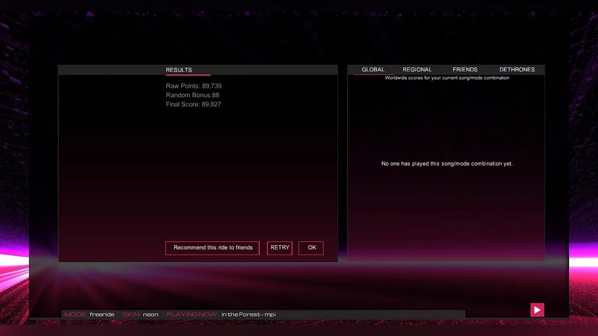 Скриншоты из Audiosurf 2 / Картинка 35