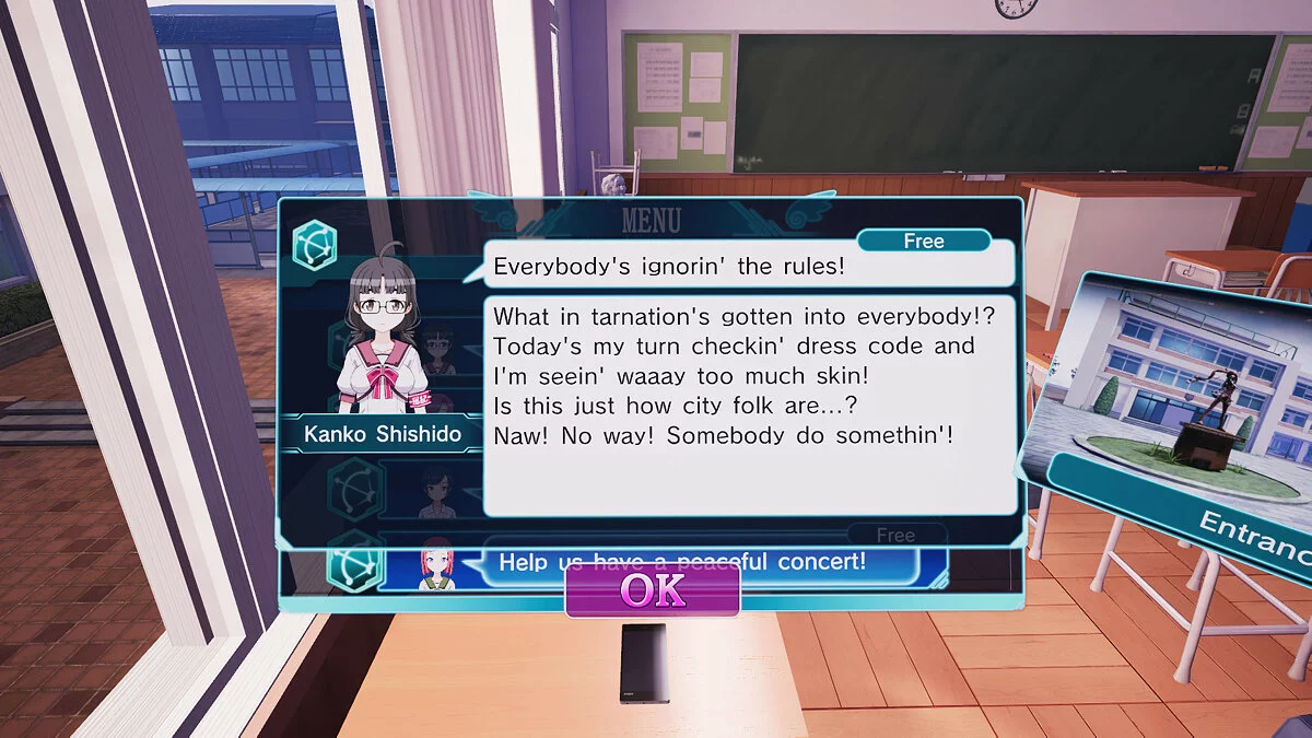 Скриншоты из Gal*Gun 2 / Картинка 5