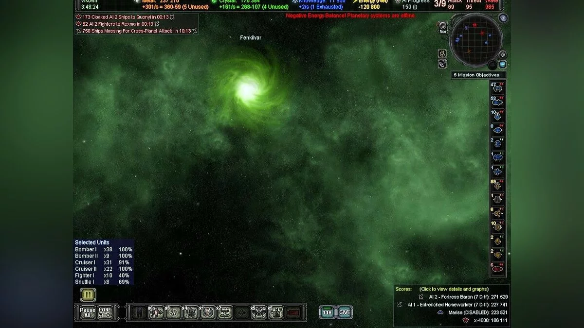 Скриншоты из AI War: Fleet Command / Картинка 20