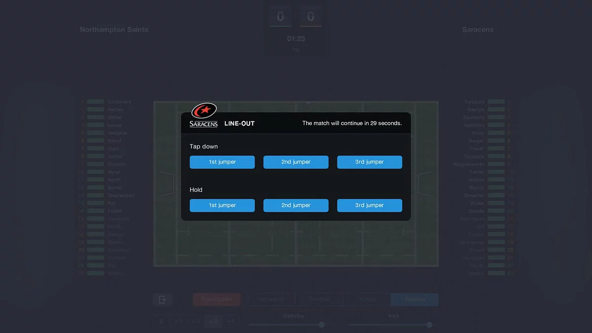 Скриншоты из Pro Rugby Manager 2015 / Картинка 13