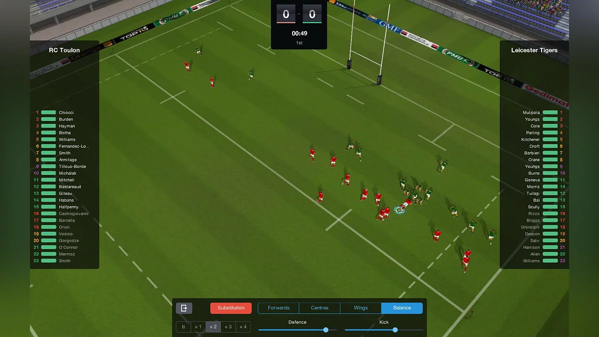 Скриншоты из Pro Rugby Manager 2015 / Картинка 21
