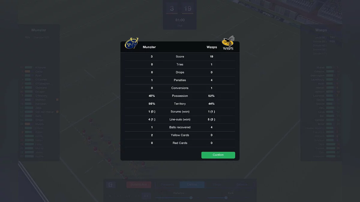 Скриншоты из Pro Rugby Manager 2015 / Картинка 23