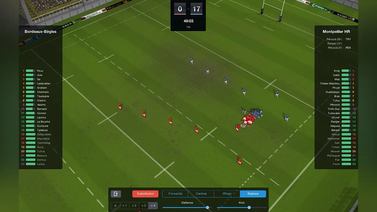 Скриншоты из Pro Rugby Manager 2015 / Картинка 31