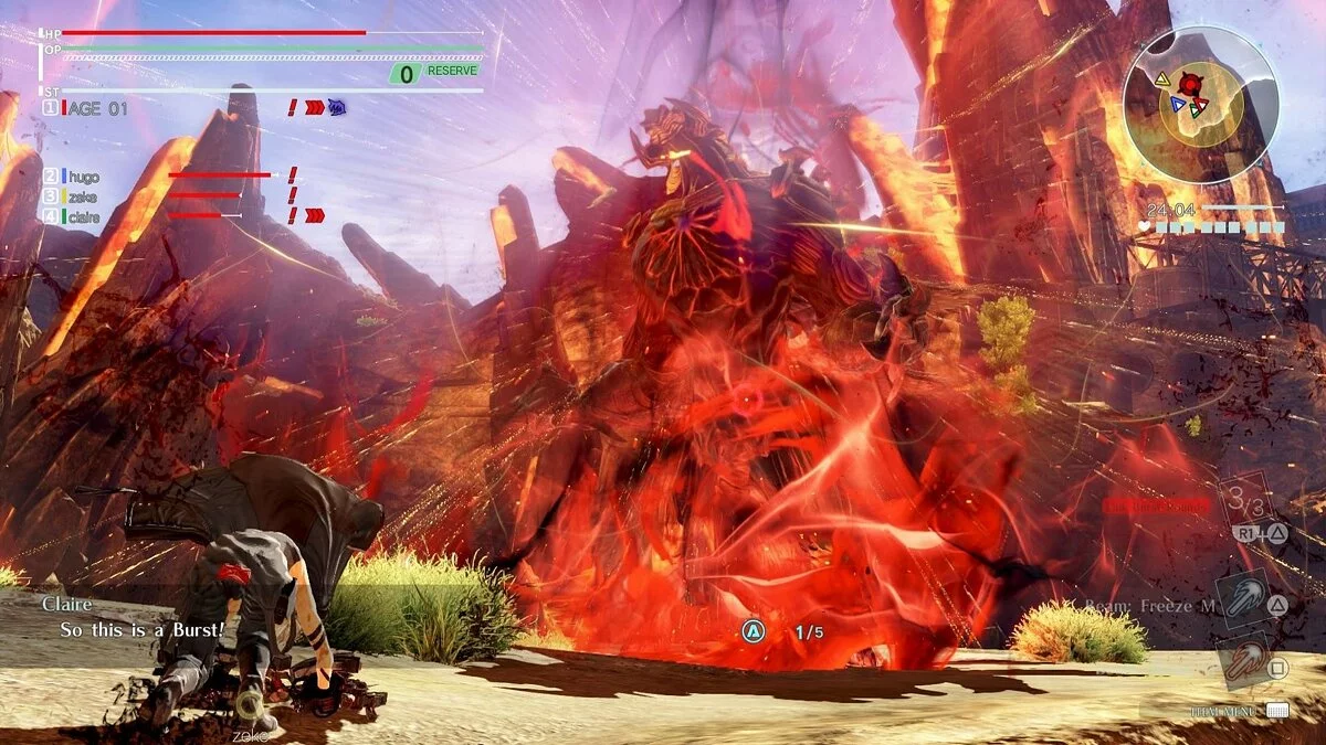 Скриншоты из God Eater 3 / Картинка 212