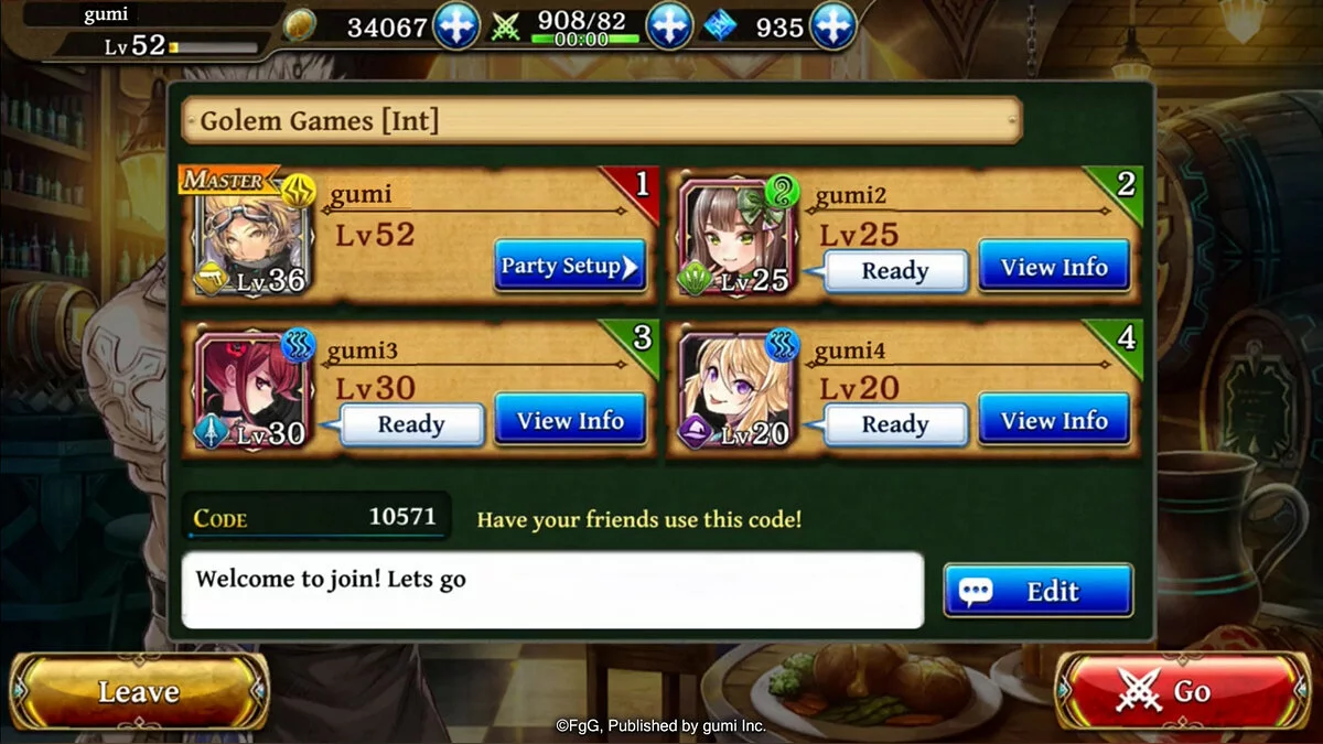Скриншоты из Alchemist Code / Картинка 33