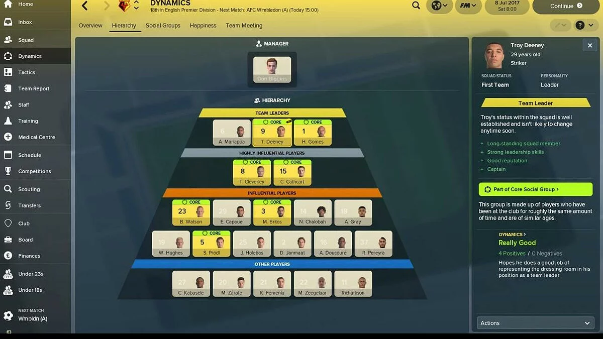 Скриншоты из Football Manager 2018 / Картинка 23