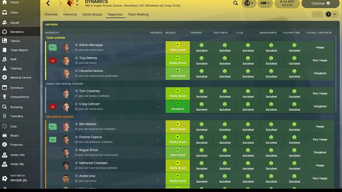 Скриншоты из Football Manager 2018 / Картинка 24
