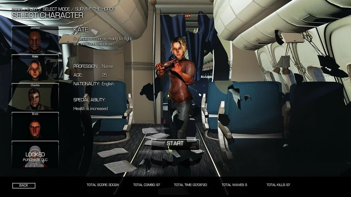 Скриншоты из Zombies on a Plane / Картинка 15