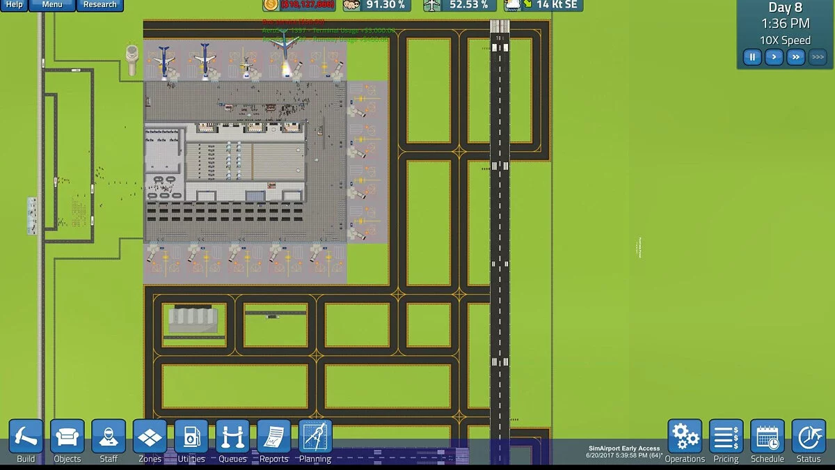 Скриншоты из SimAirport / Картинка 1