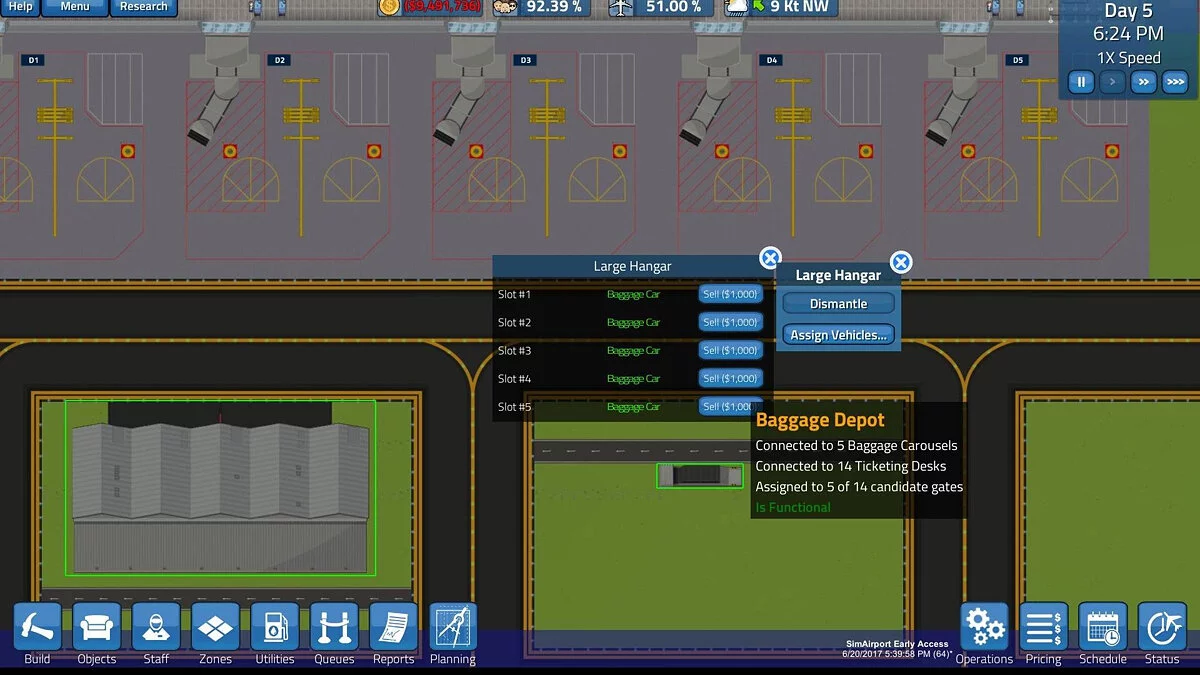 Скриншоты из SimAirport / Картинка 3