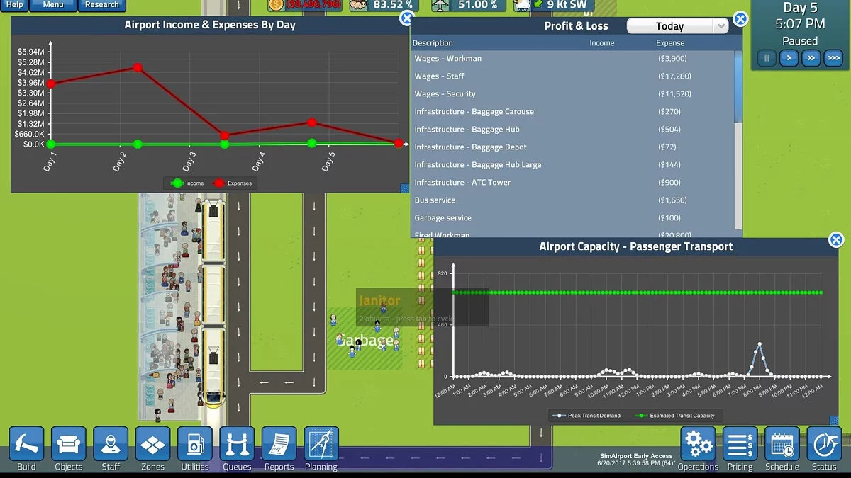 Скриншоты из SimAirport / Картинка 4