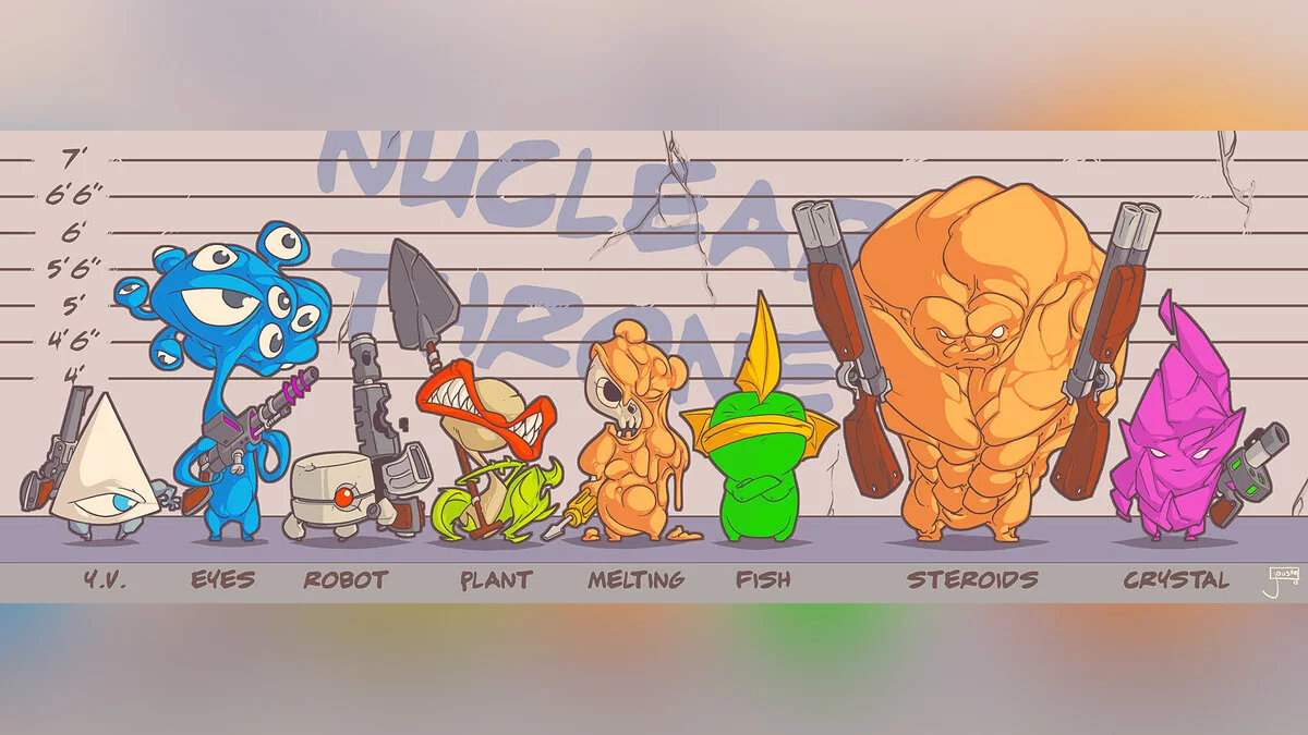 Арт из Nuclear Throne / Картинка 3