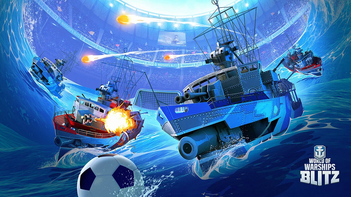 Арт из World of Warships Blitz