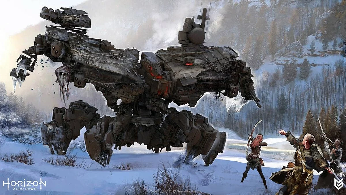 Арт из Horizon Zero Dawn / Картинка 101