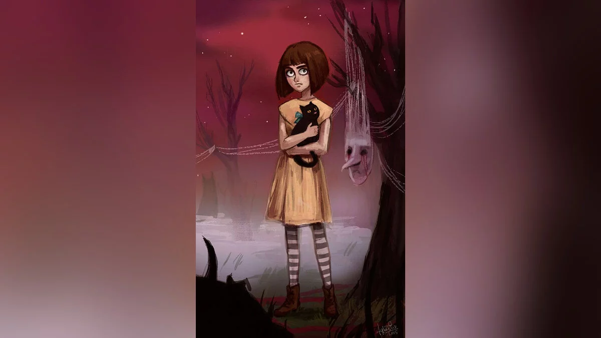 Арт из Fran Bow / Картинка 4