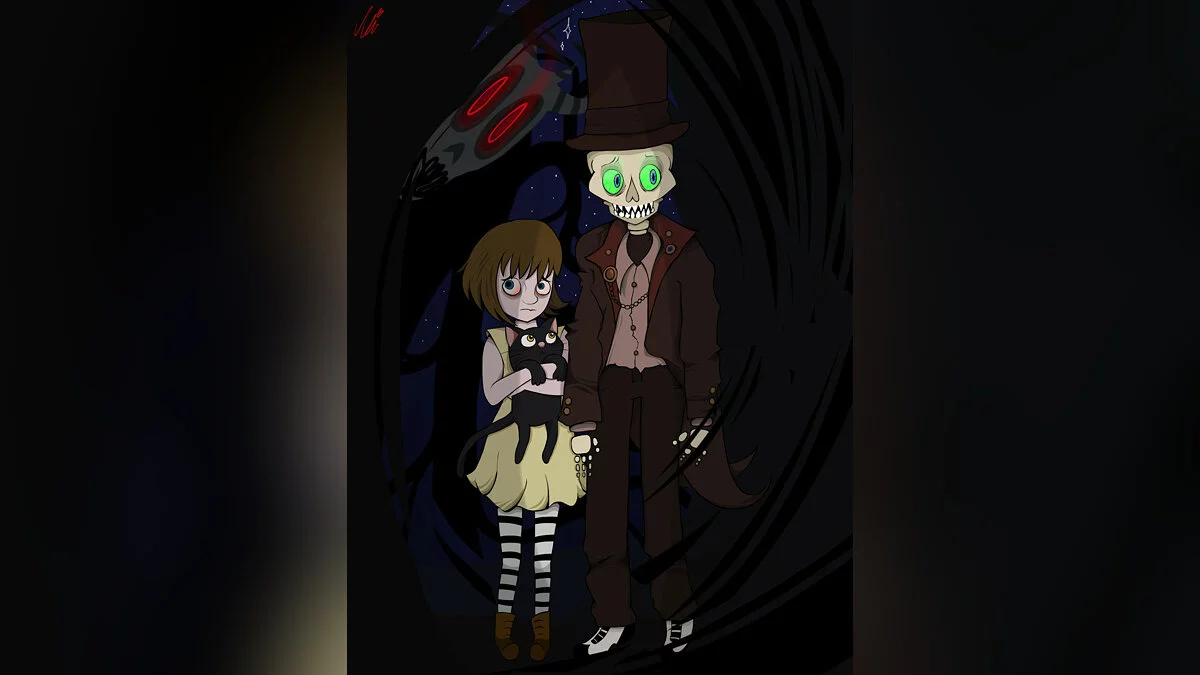 Арт из Fran Bow / Картинка 11
