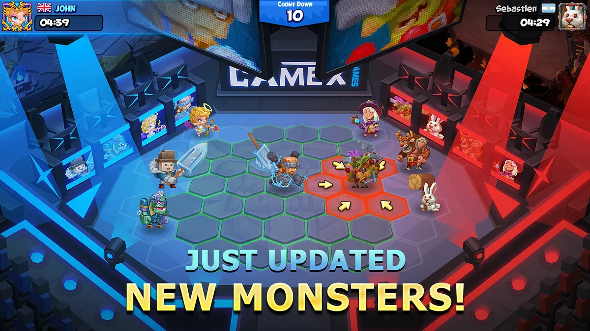 Скриншоты из Tactical Monsters Rumble Arena / Картинка 94